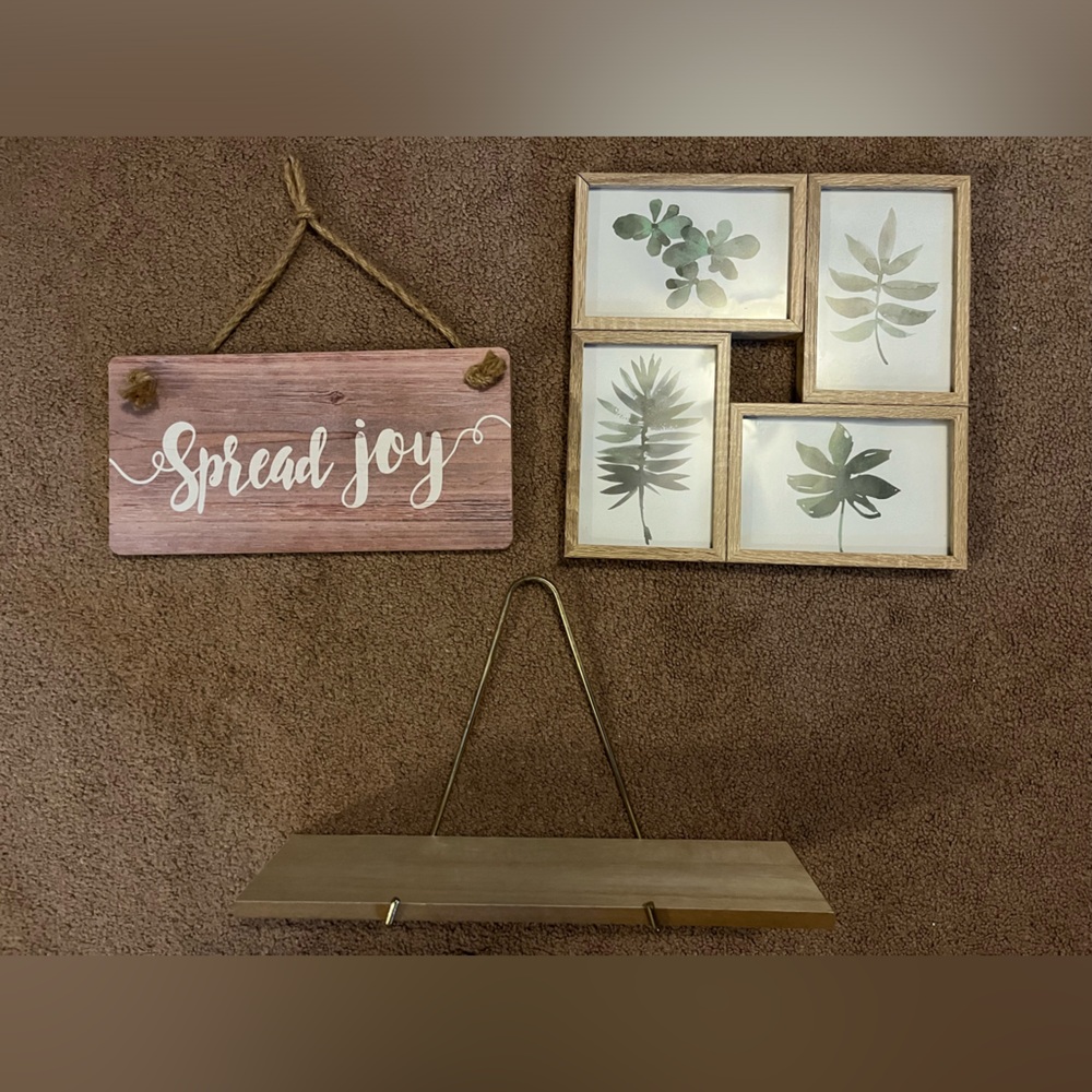 3 pc. wall decor